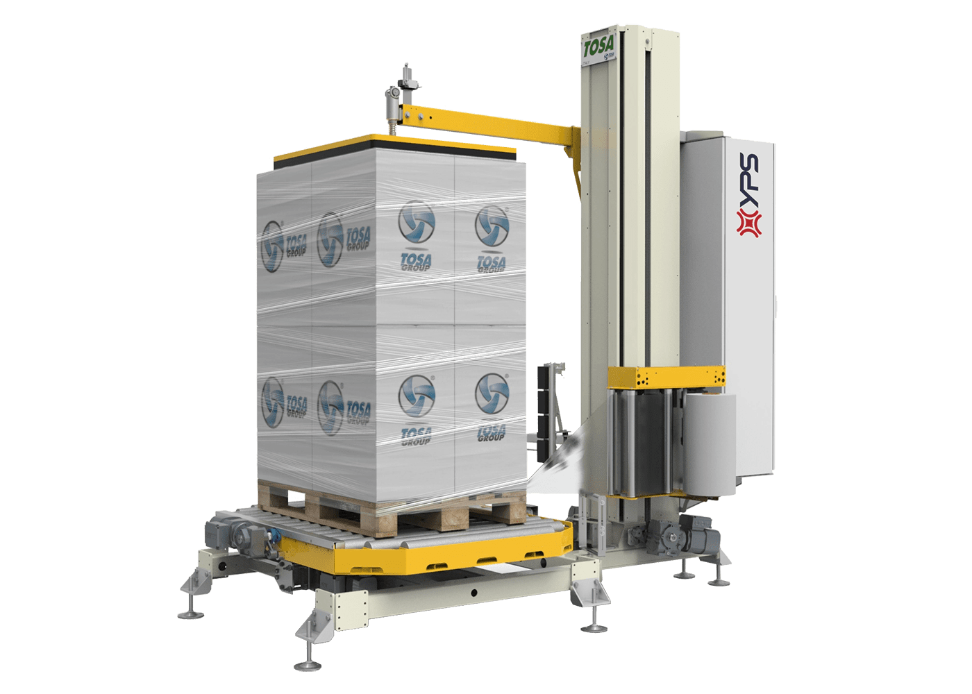 stretch wrappping machines tab